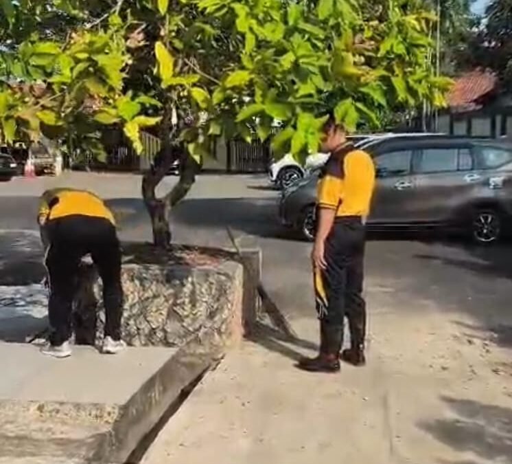 Polsek Ilir Barat II Gencarkan Gerakan ASRI, Wujudkan Lingkungan Bersih dan Nyaman