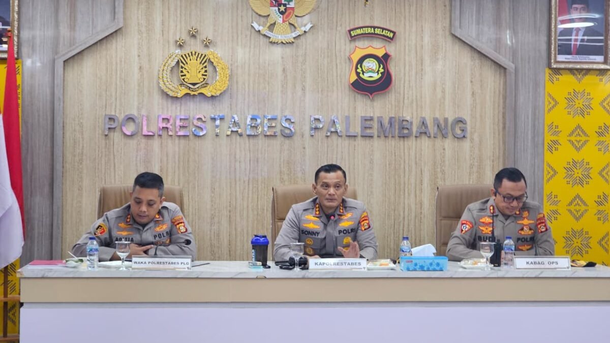 Kapolrestabes Palembang Tekankan Kesiapan Personel Hadapi Ops Sikat I Musi 2026