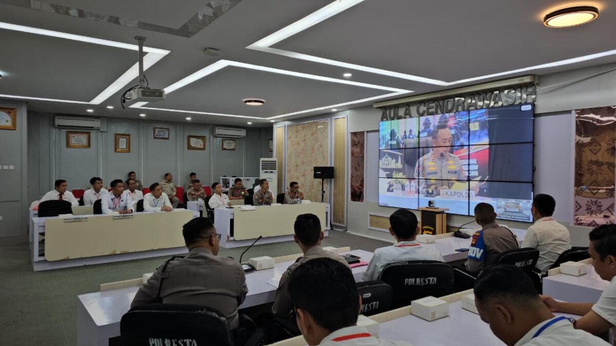 Polrestabes Palembang Matangkan Strategi Operasi Sikat I Musi 2026, 3C dan Premanisme Jadi Sasaran
