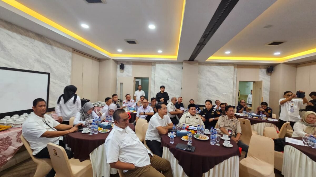 Perkuat Sinergi Penegakan Hukum, Polrestabes Palembang Bahas Sistem Penyidikan dalam KUHAP Baru