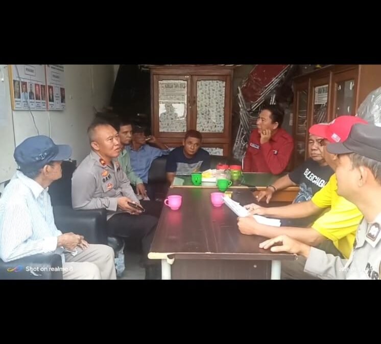 Jaga Lingkungan dan Kamtibmas, Kapolsek Ilir Barat II Ajak Warga 32 Ilir Bersama Cegah Karhutla