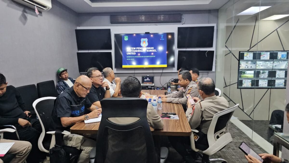 Pastikan Agenda Masyarakat Berjalan Kondusif, Bag Ops Polrestabes Palembang Gelar Rakor Pengamanan