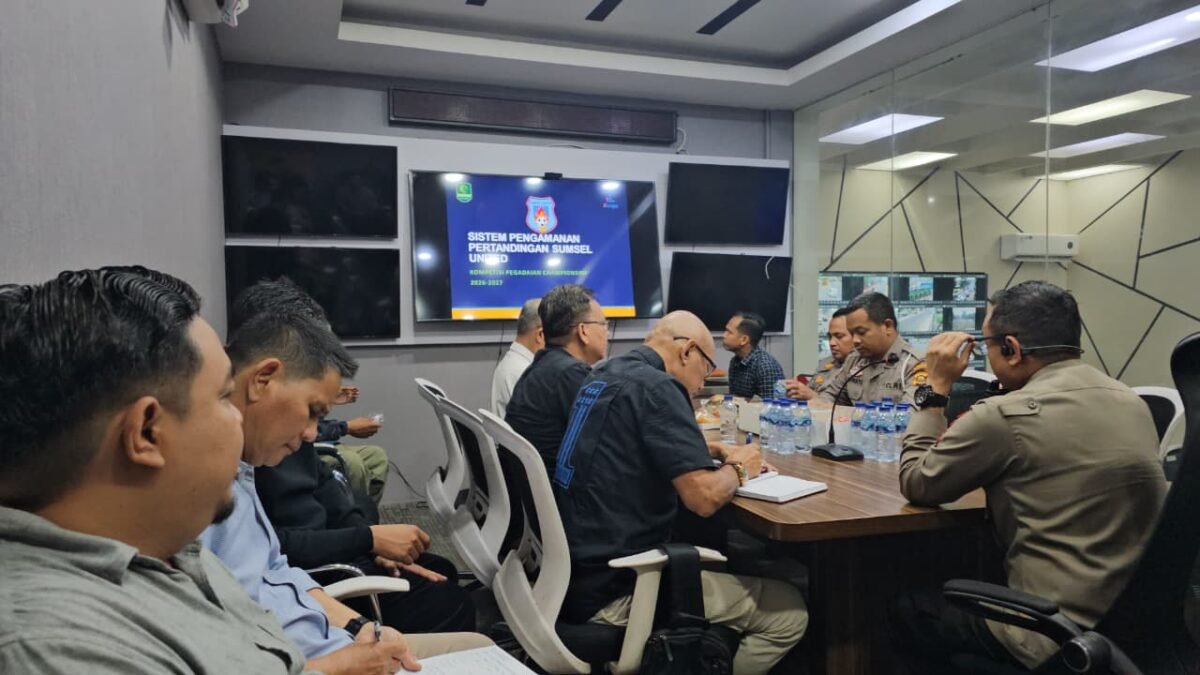 Polrestabes Palembang Perkuat Sinergi Pengamanan Liga 2, POPNAS 2026 dan Smart Fren Run