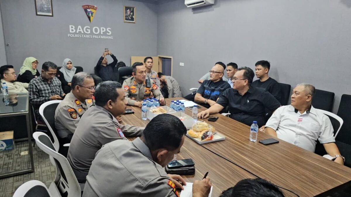 Libatkan Lintas Instansi, Polrestabes Palembang Siapkan Strategi Pengamanan Sejumlah Event di Kota Palembang