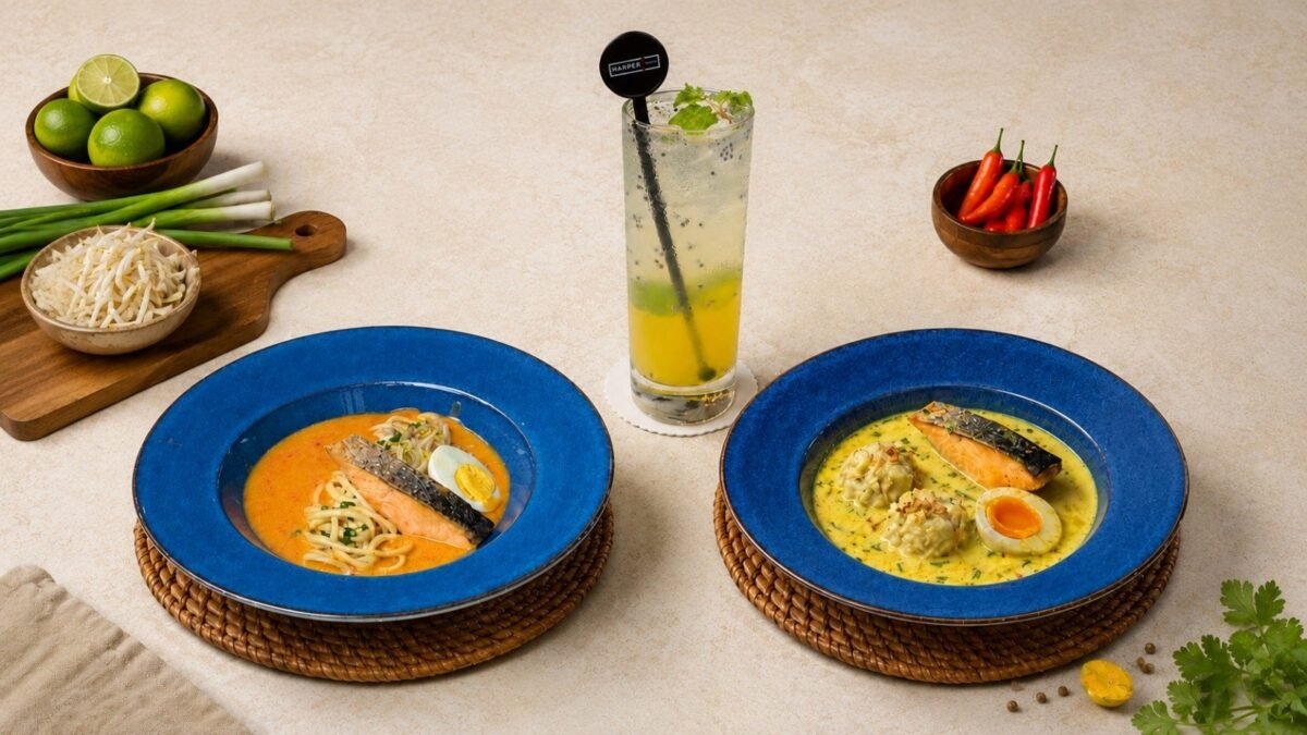Suasana program kuliner Harper Palembang yang mengajak warga menjelajahi ragam hidangan dunia dan lokal.