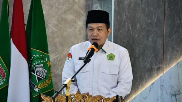 Penyuluh Agama Kristen Kemenag Sumsel mengikuti pembinaan kompetensi di Aula Kanwil Kemenag Sumsel.