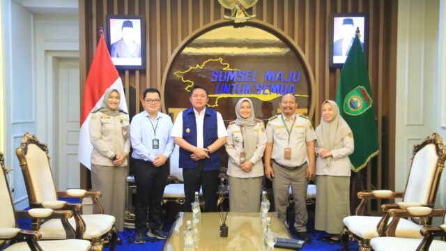 Gubernur Herman Deru saat mendorong sinergi Balai Karantina HIT dan program Sultan Muda di Palembang.