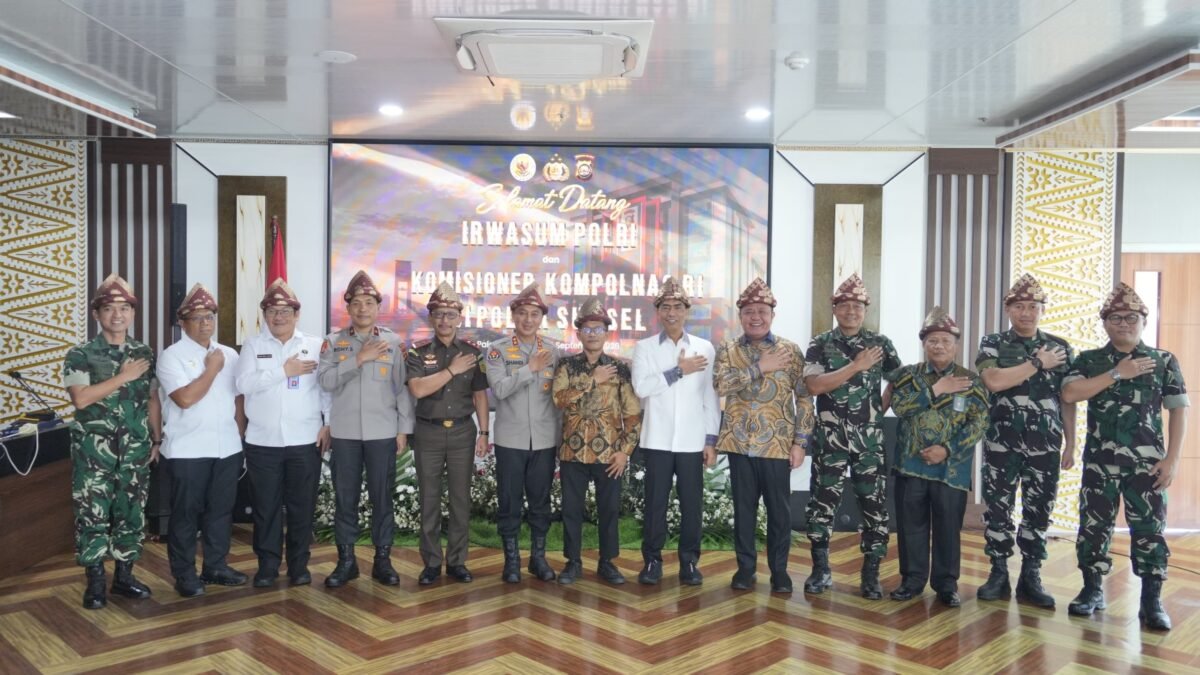 Gubernur Herman Deru bersama Forkopimda Sumsel menunjukkan sinergi kuat untuk stabilitas daerah