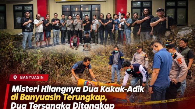 Ilustrasi kerangka manusia dan motor ditemukan, mengungkap misteri hilangnya kakak adik di Banyuasin.