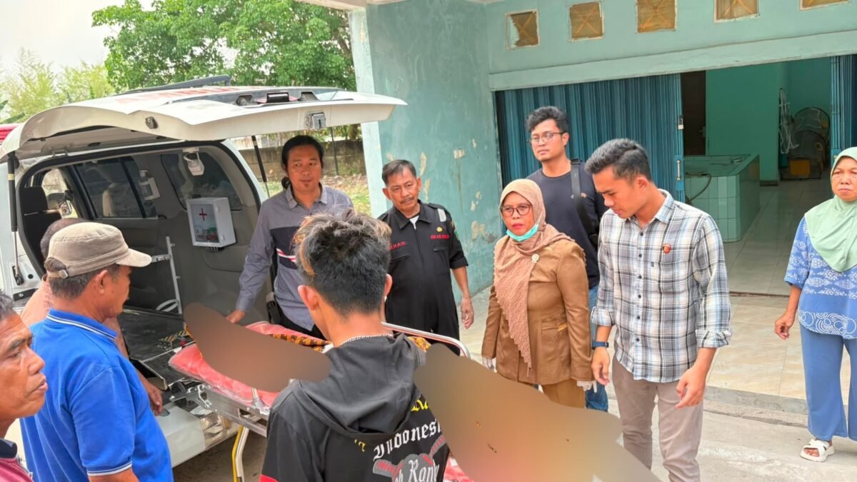 Ilustrasi jalur rel kereta api di Prabumulih tempat perempuan tewas tertabrak KA batubara.