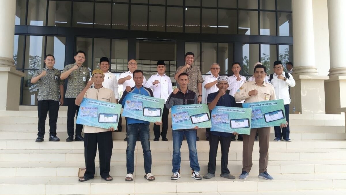 250 marbot Ogan Ilir kini terlindungi JKN berkat inisiatif Pemkab Ogan Ilir dan BPJS Kesehatan.