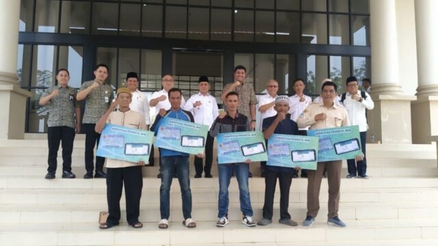 250 marbot Ogan Ilir kini terlindungi JKN berkat inisiatif Pemkab Ogan Ilir dan BPJS Kesehatan.