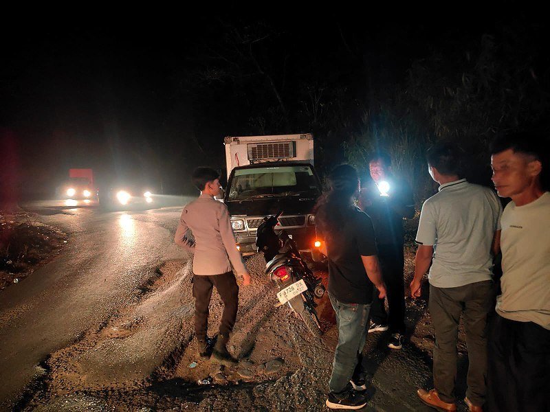 Sopir mobil es krim korban perampokan di Pendopo Empat Lawang