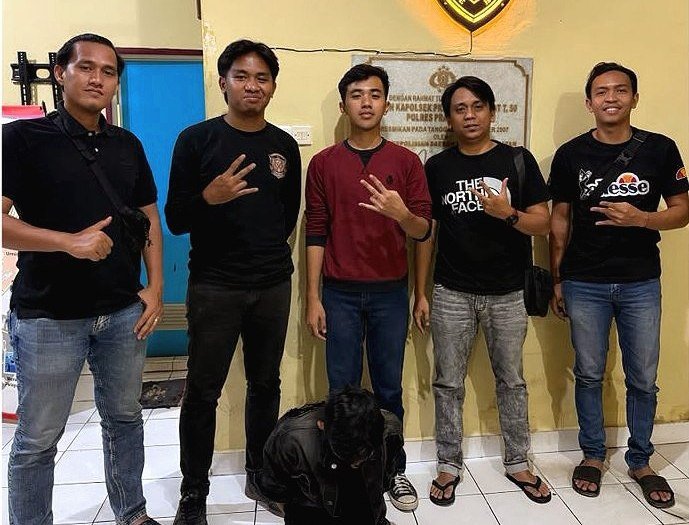 Polisi mengamankan pria terduga penggelapan motor di Prabumulih