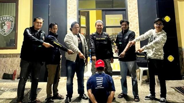 Ilustrasi penganiayaan di acara organ tunggal Pagar Alam yang menyebabkan seorang pria meninggal dunia.