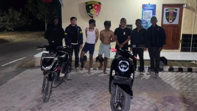 Rekaman CCTV ungkap pencurian motor di Ogan Ilir saat salat Jumat