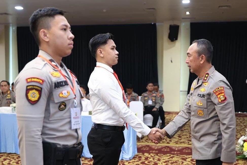 Kapolda Sumsel Irjen Pol. Sandi Nugroho memimpin Latpraops Operasi Sikat I Musi 2026 di Palembang