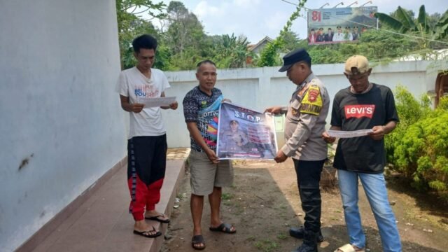 Bhabinkamtibmas Polsek Simpang sosialisasikan pencegahan Karhutla kepada warga Desa Jagaraga