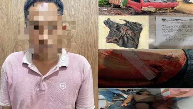 Ilustrasi penangkapan pelaku penusukan di Musi Banyuasin yang buron ke Riau