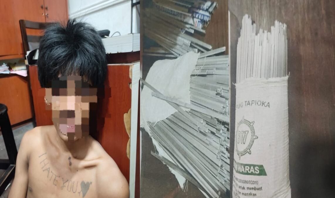 Polisi menangkap DL, buron kasus pencurian aluminium di Musi Banyuasin.