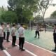Personel Polres OKU Selatan saat apel kesiapan jelang Operasi Sikat I Musi 2026