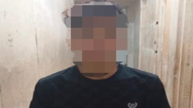 Polisi mengamankan pemuda 18 tahun tersangka pencurian motor di Tanjung Enim, Muara Enim.