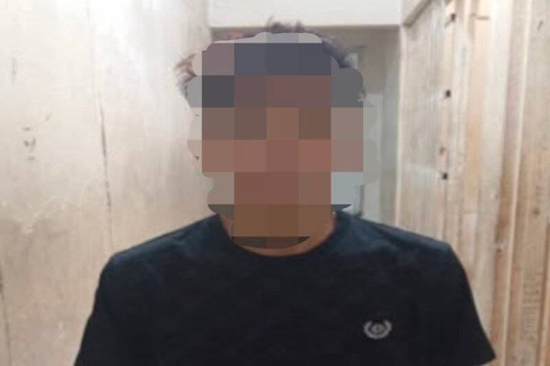 Polisi mengamankan pemuda 18 tahun tersangka pencurian motor di Tanjung Enim, Muara Enim.