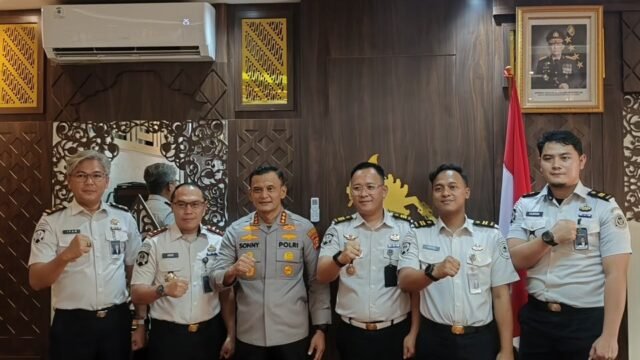 Kepala Rutan dan Kalapas Palembang bersilaturahmi dengan Kapolrestabes Palembang perkuat sinergitas