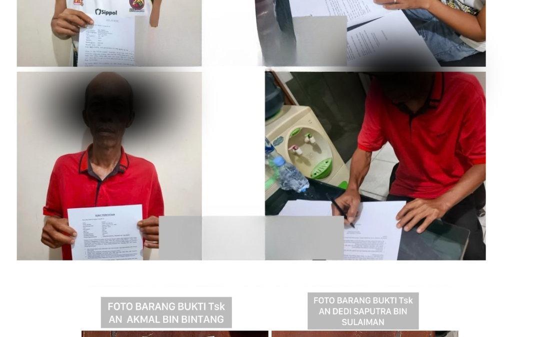 Berantas Premanisme, Satgas Gakkum Ops Sikat I Musi Amankan Dua Pelaku Parkir Liar