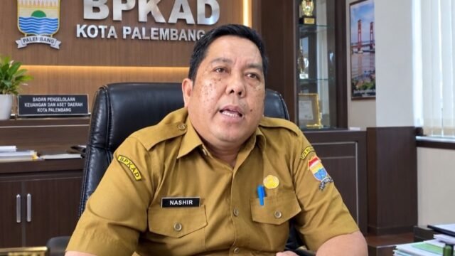 Kepala BPKAD Palembang Ahmad Nashir menjelaskan defisit APBD Perubahan Palembang dan sumber pendanaan.