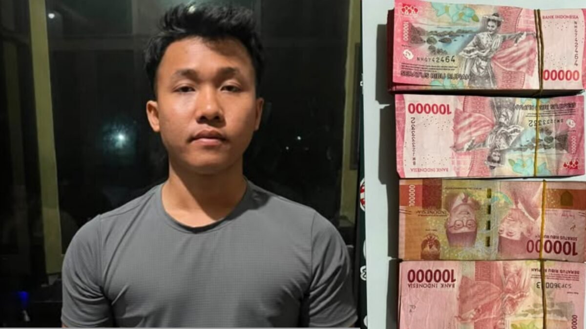 Polisi amankan pelaku pencurian brankas Element JM Swalayan di Lubuklinggau.