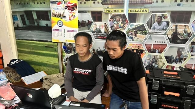 Petugas Polres OKU Selatan mengikuti Anev Ops Sikat I Musi 2026 untuk pengungkapan 3C dan premanisme
